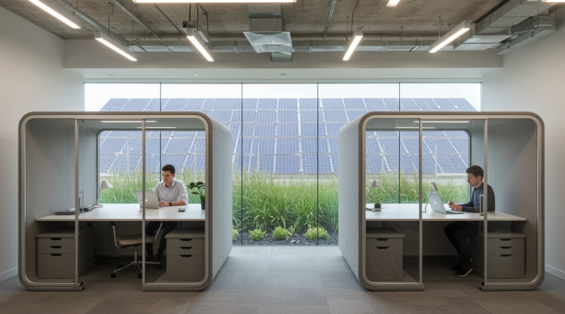 Espaço Coworking Com Energia Solar Disponível