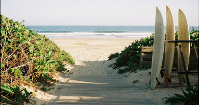 Fácil Acesso à Praia Para Prática De Surf
