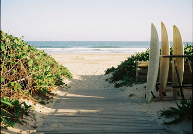 Fácil Acesso à Praia Para Prática De Surf